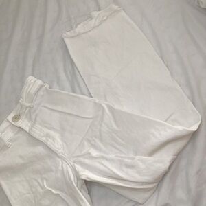 Zara White Wide Leg Jeans